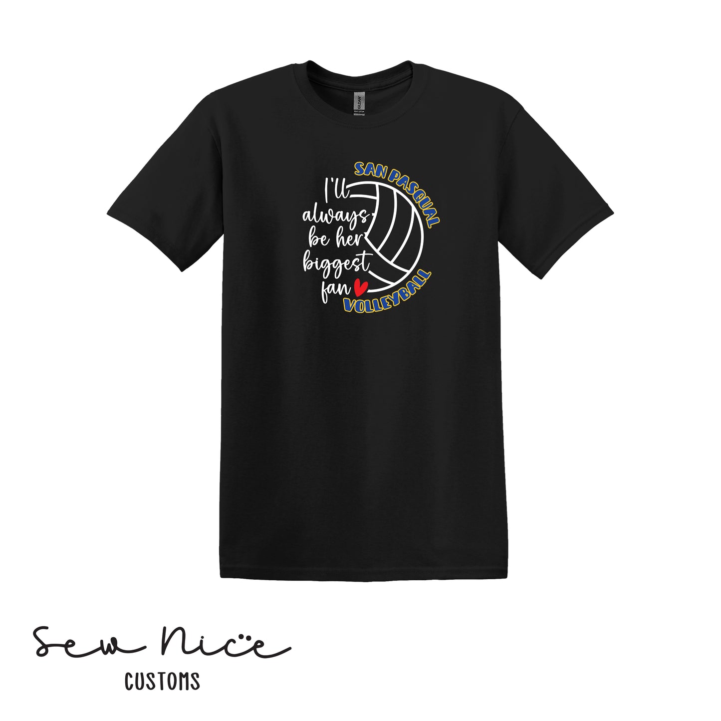 SP Volleyball Biggest Fan Adult/Youth Unisex T-Shirt