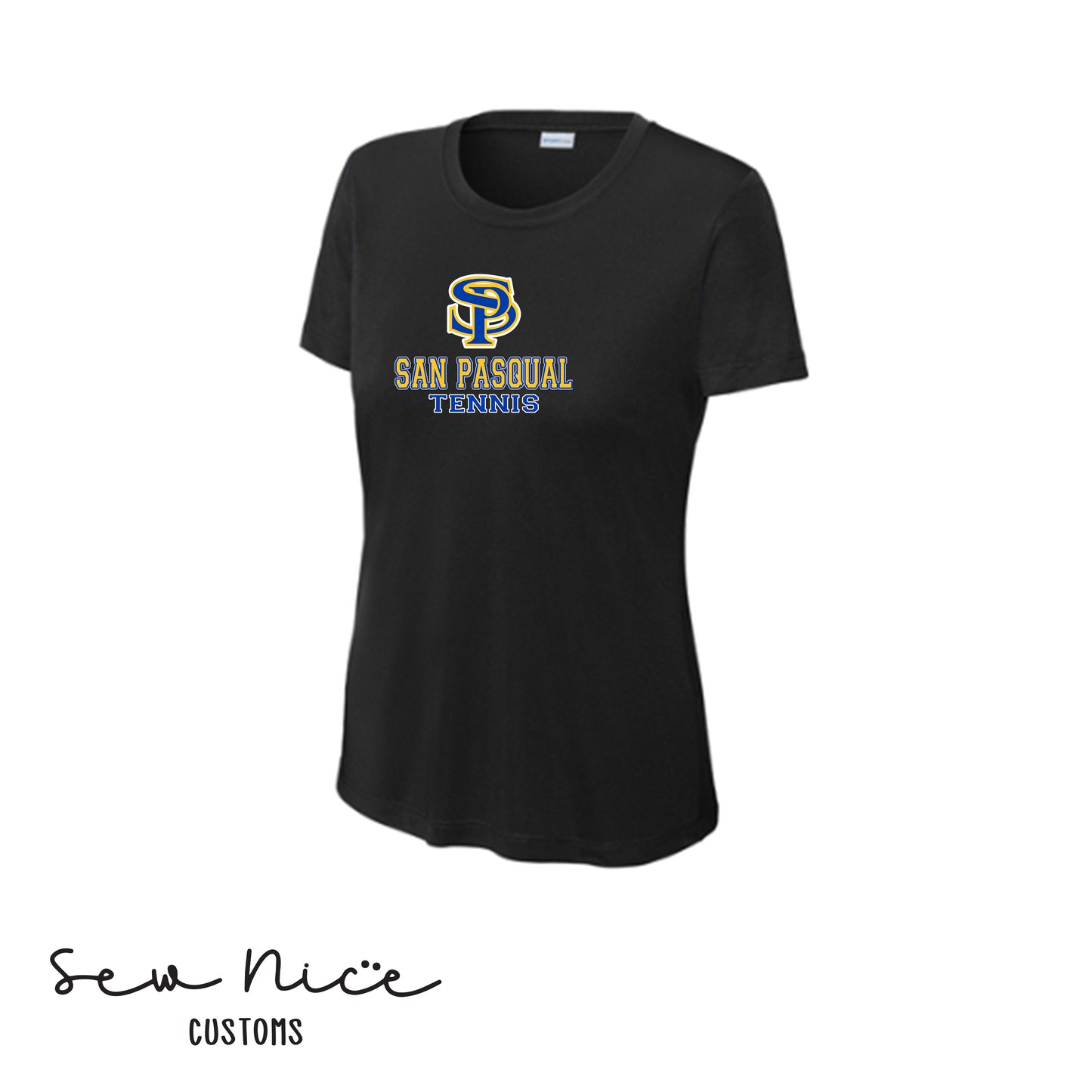 SP San Pasqual Tennis- Ladies Dri Fit Shirt