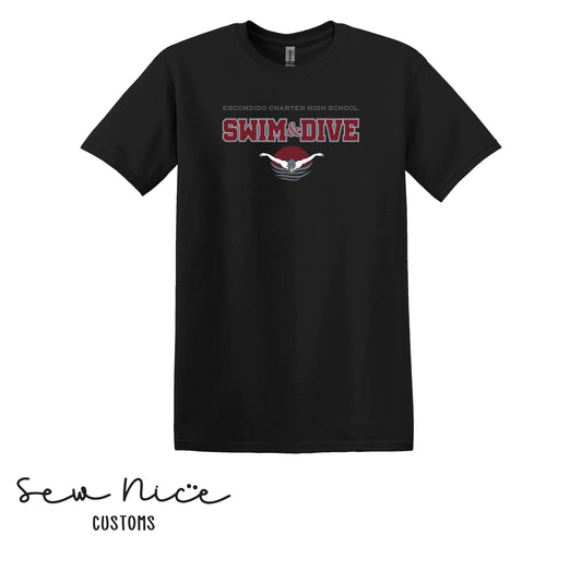 ECHS Swim & Dive- Unisex Shirt, Long Sleeve, Crewneck, Hoodie