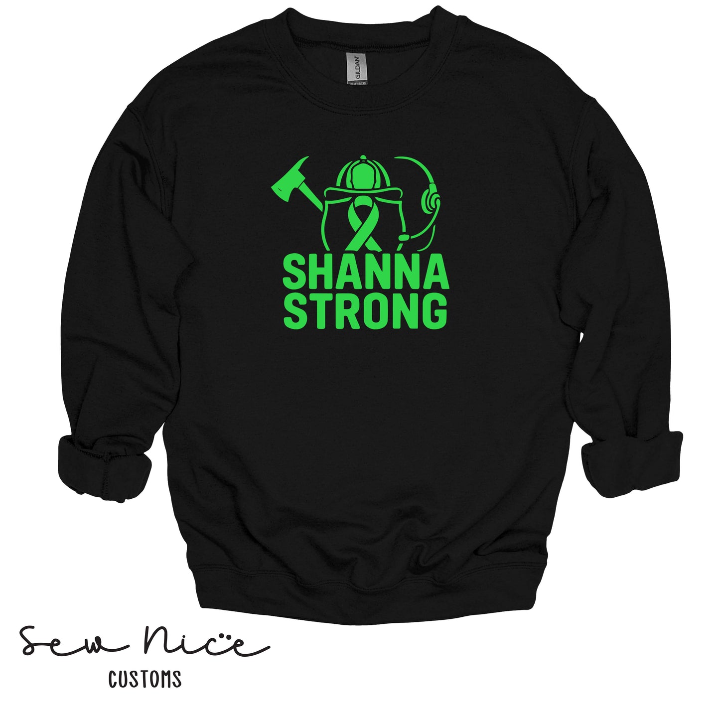 Shanna Strong Unisex Adult/Youth Crewneck Sweatshirt