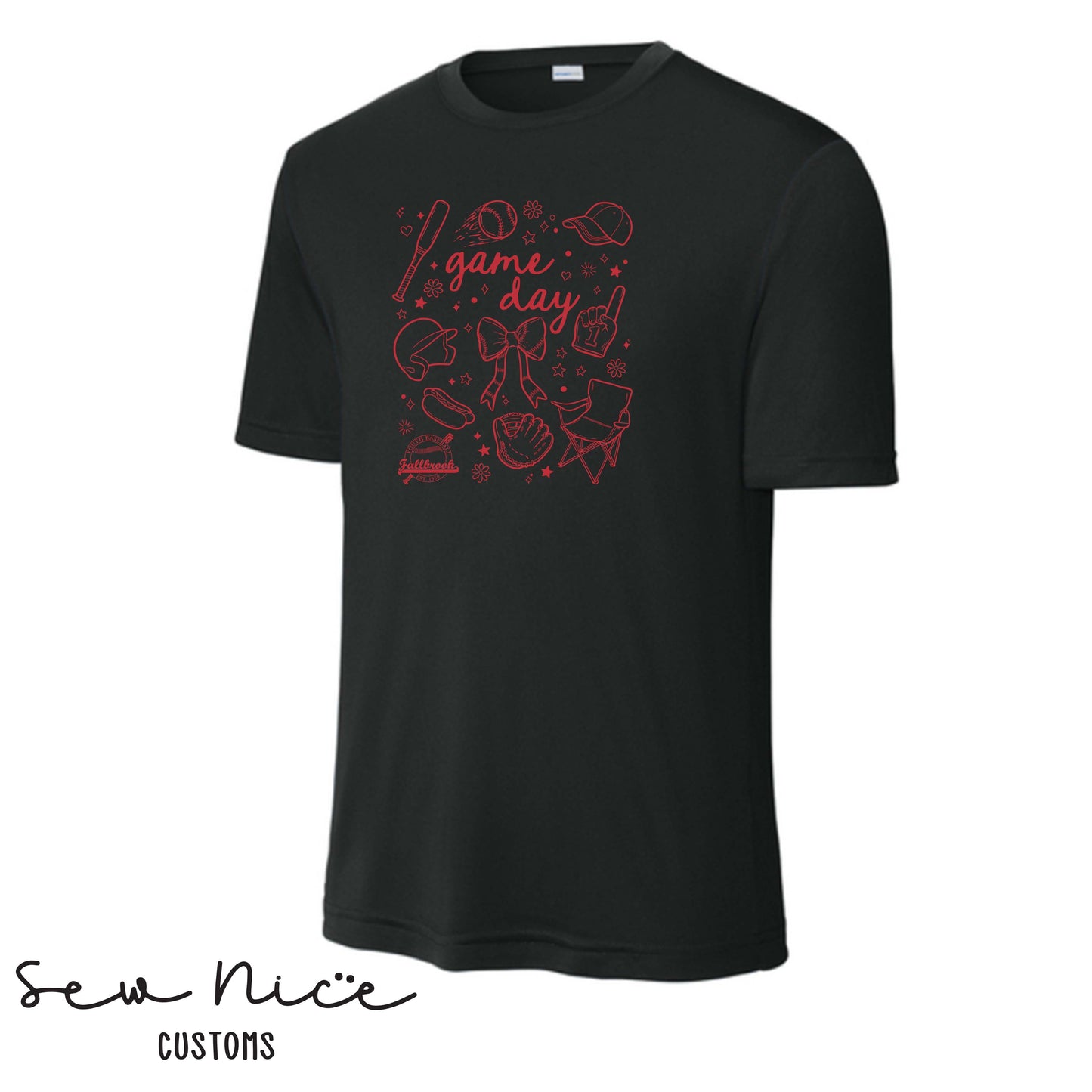 FYB Doodle Game Day- Unisex Dri Fit Shirt
