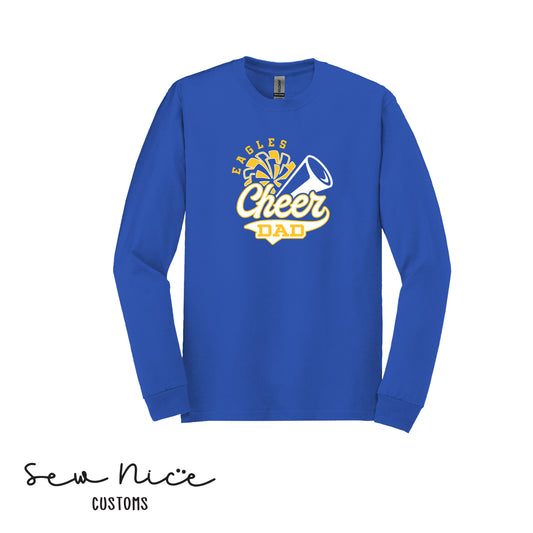 Eagles Cheer Dad- Unisex Adult Long Sleeve Shirt