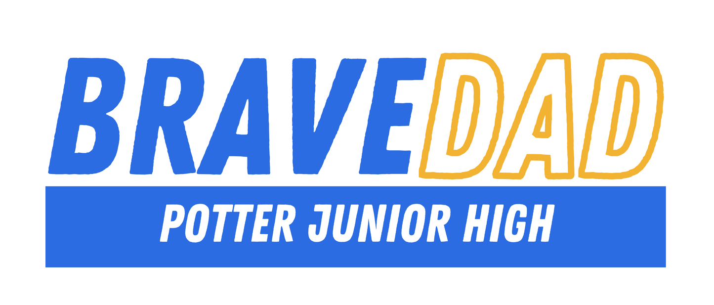 Potter Jr. High -BRAVE Dad-ADULT Shirt
