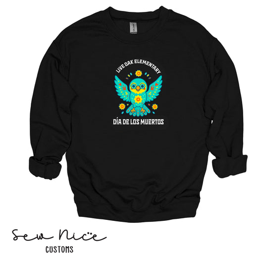 Live Oak- Day of the Dead- Unisex Adult/Youth Crewneck Sweatshirt