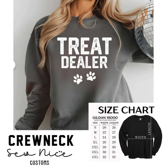 Treat Dealer-Unisex Crewneck Sweatshirt