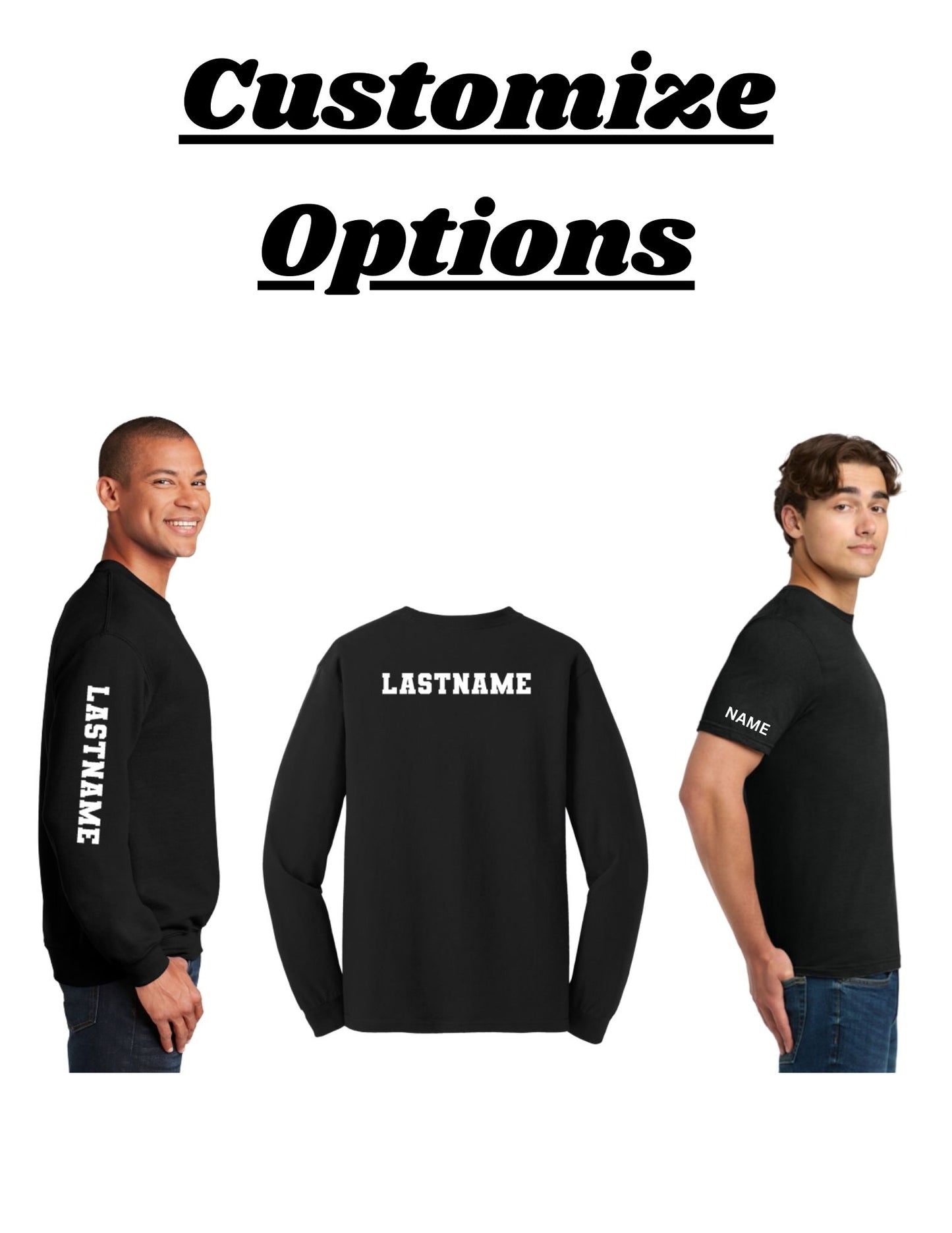 CHEER Eagles Script- Unisex Adult/Youth Crewneck Sweatshirt