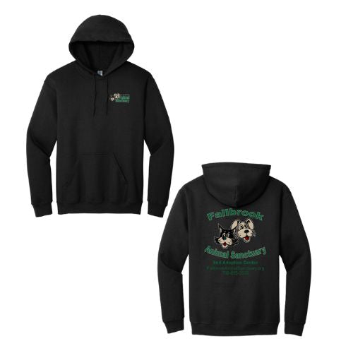 FAS- ADULT Unisex Hoodie - Left Chest/Back Design