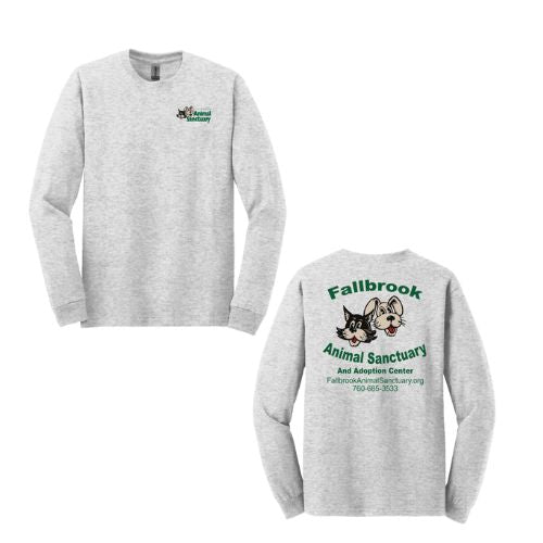 FAS- ADULT Unisex Long Sleeve Shirt - Left Chest/Back Design