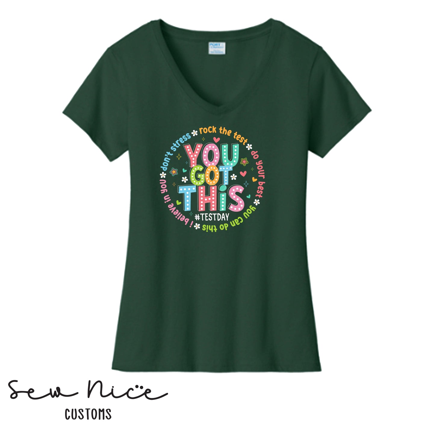 You Got This - Ladies V-Neck (Maie Ellis)