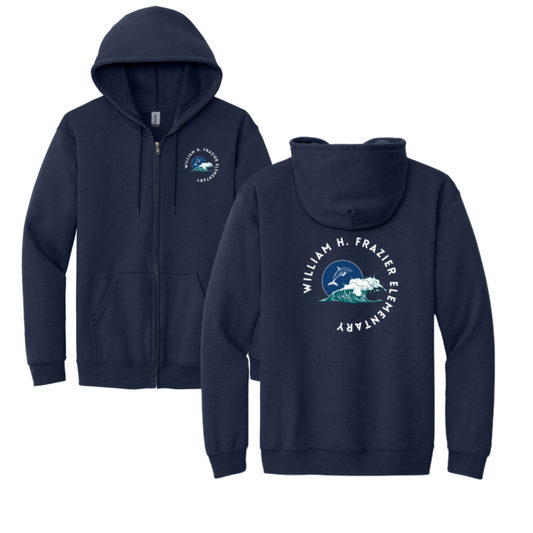 Frazier YOUTH Full Zip Hoodie