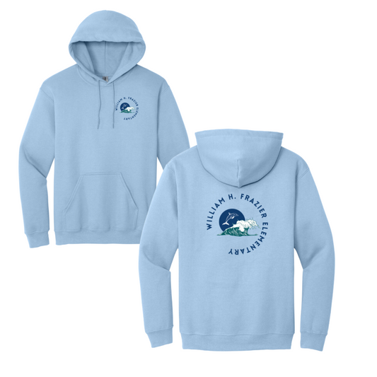 Frazier YOUTH Left Chest/Back Design- Hoodie