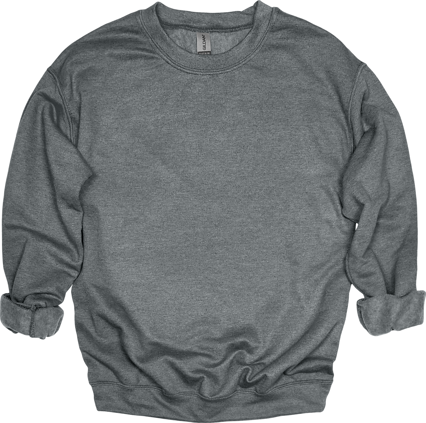 Embroidered Ghost with Drink - Unisex Crewneck Sweatshirt
