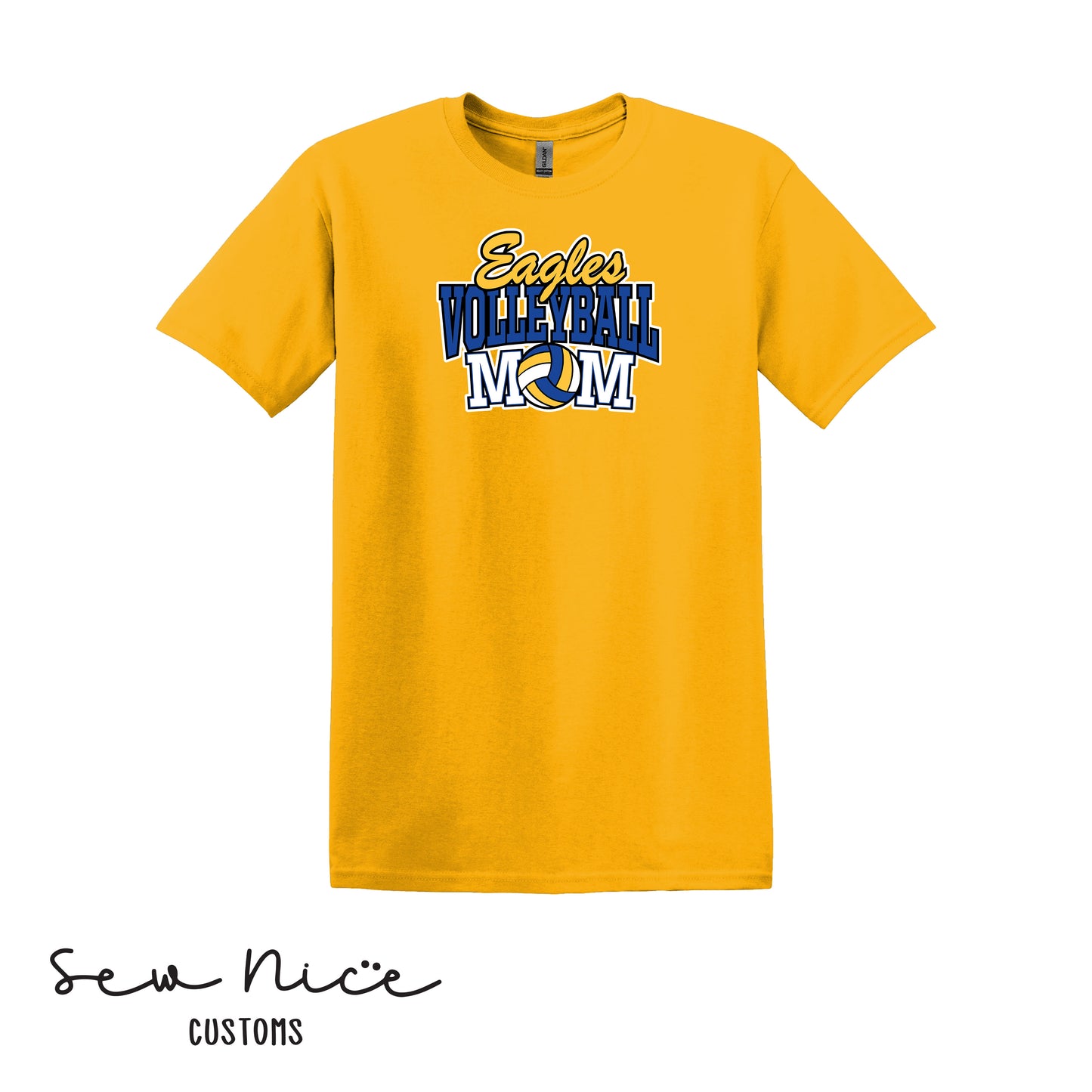 SP Eagles Volleyball MOM- Unisex Adult T-Shirt