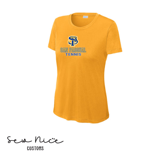 SP San Pasqual Tennis- Ladies Dri Fit Shirt