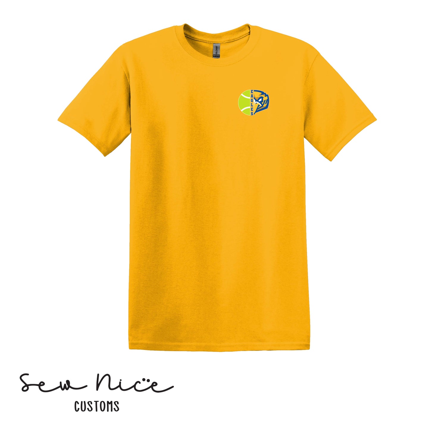 SP Eagles- Tennis Ball- Unisex Adult/Youth T-Shirt
