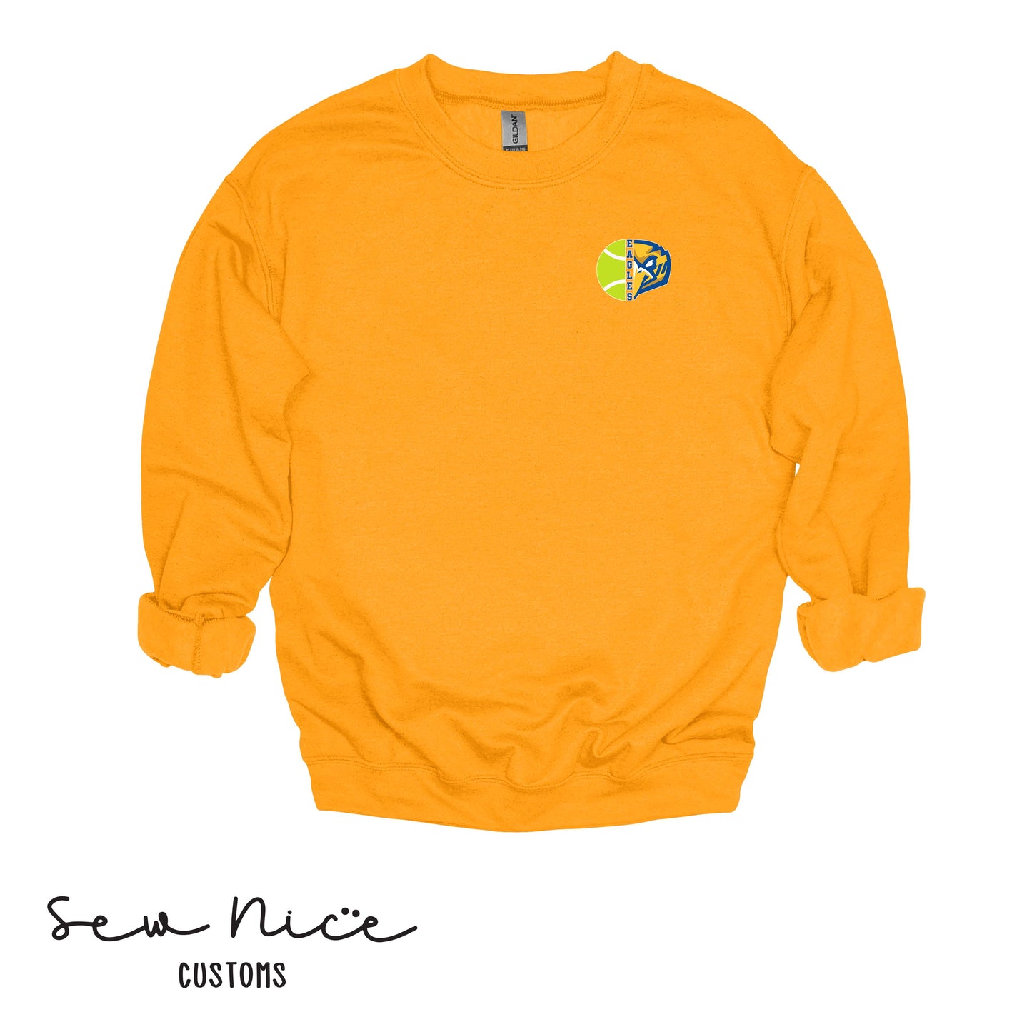 SP Eagle-Tennis Ball- Unisex Adult/Youth Crewneck Sweatshirt