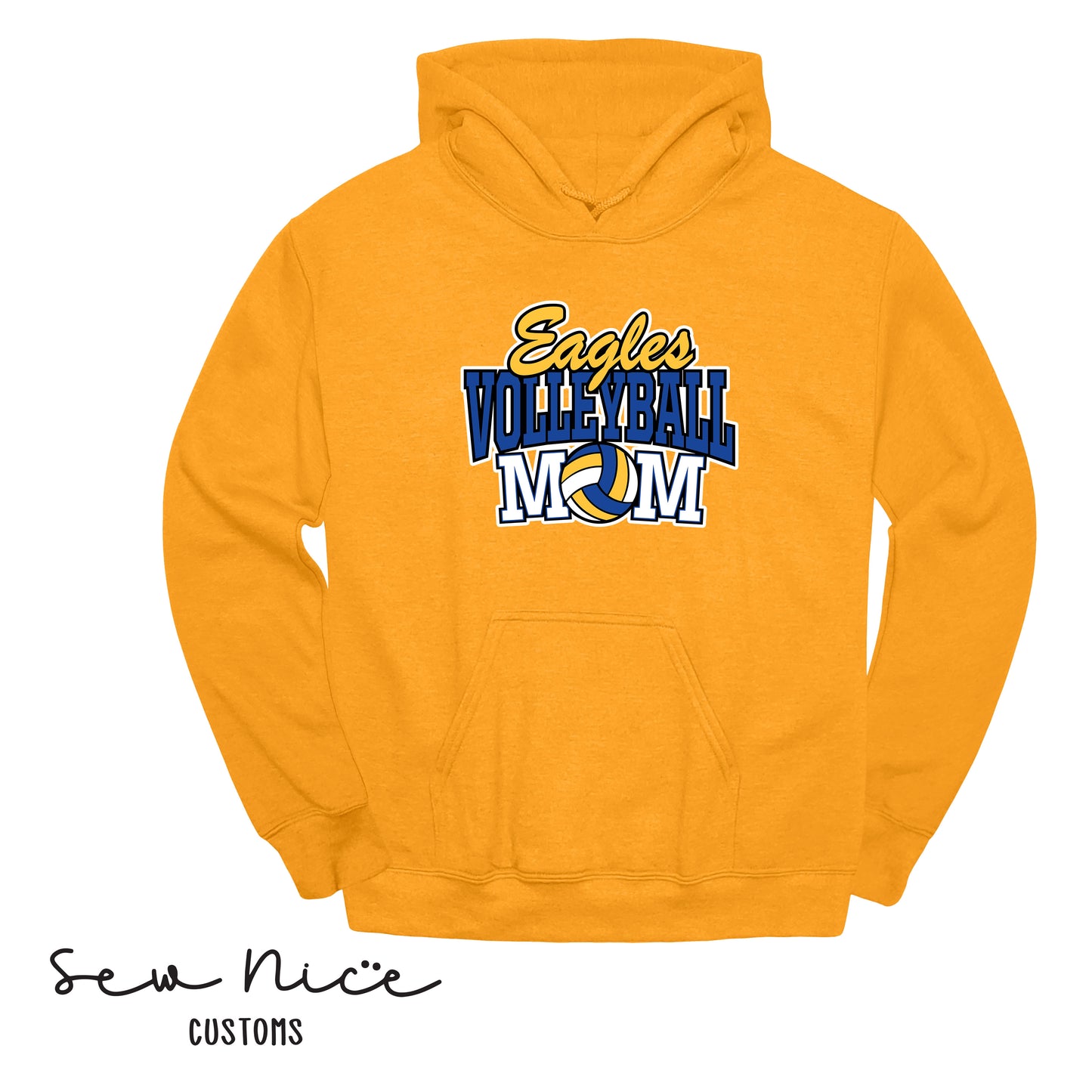 SP Eagles Volleyball MOM- Unisex Hoodie