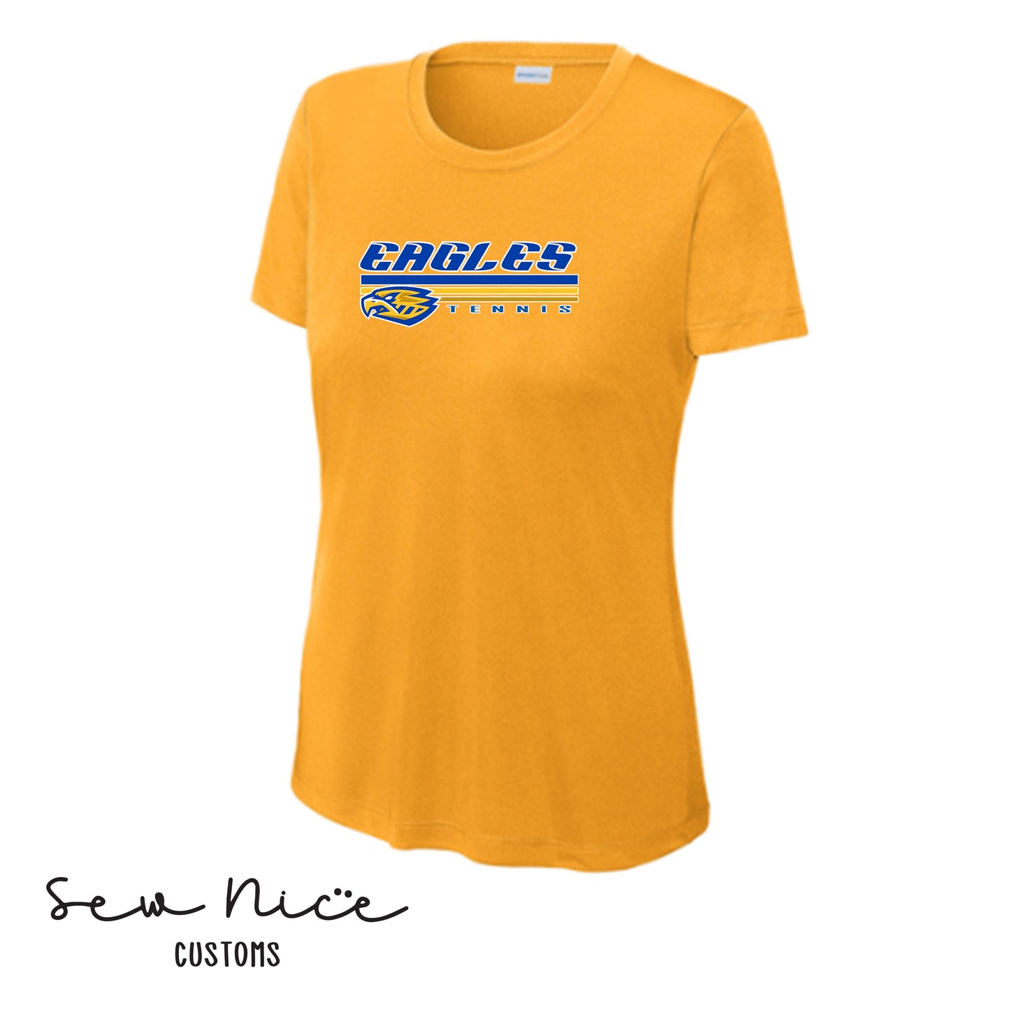 SP Eagles Lines- Tennis- Ladies Dri Fit Shirt