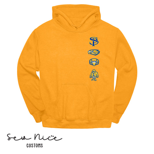 SP Row Log0- Unisex Adult/Youth Hoodie