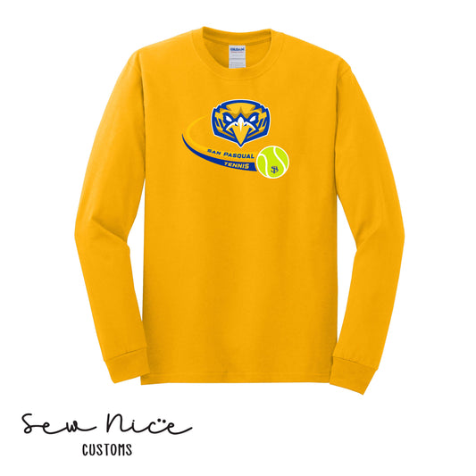 SP Eagles Swoosh Tennis- Unisex Adult/Youth Long Sleeve Shirt