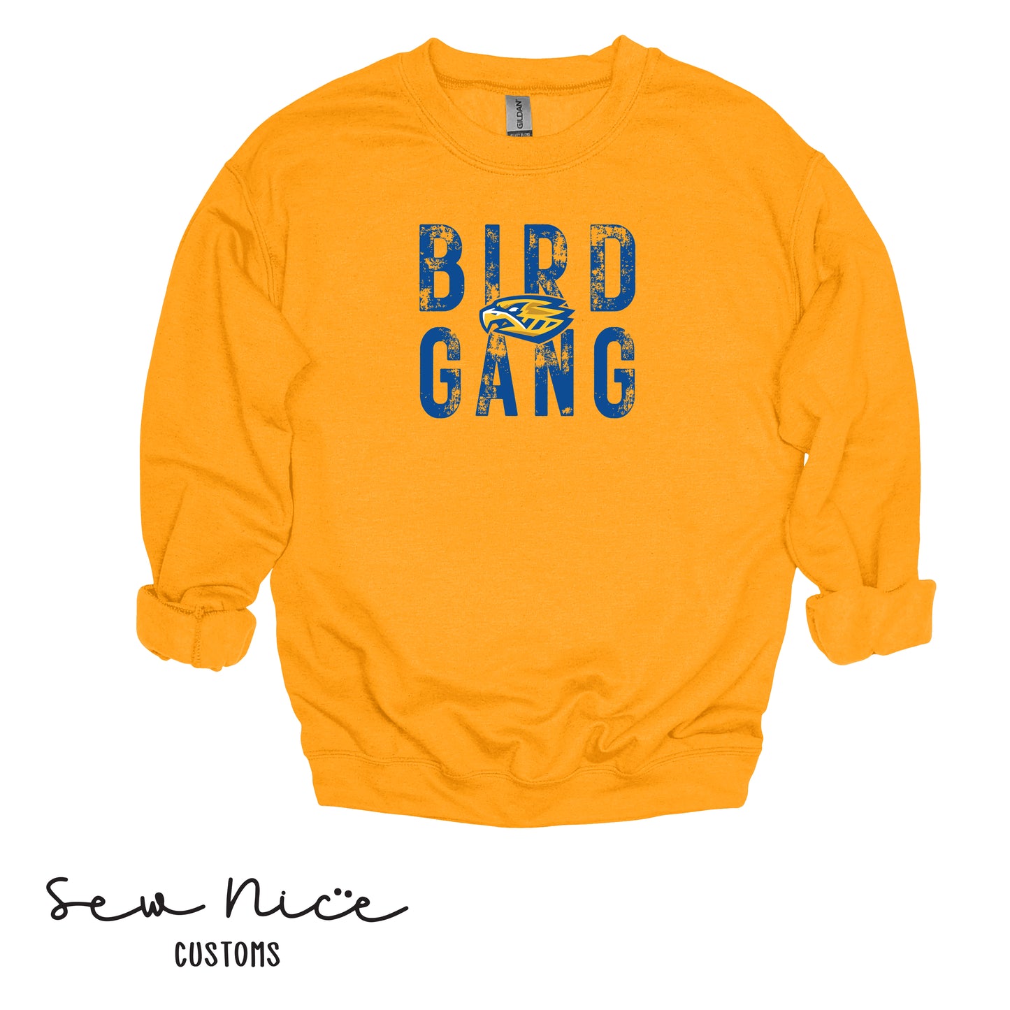 SP Bird Gang Unisex Adult/Youth Crewneck Sweatshirt