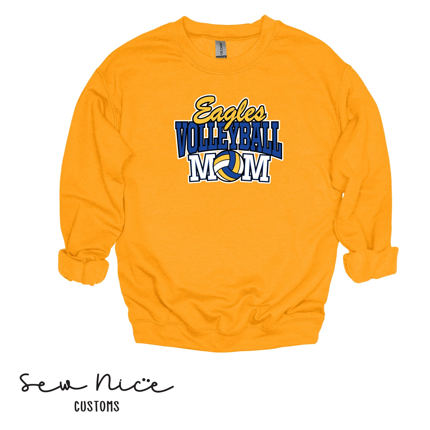 SP Eagles Volleyball MOM- Unisex Crewneck Sweatshirt
