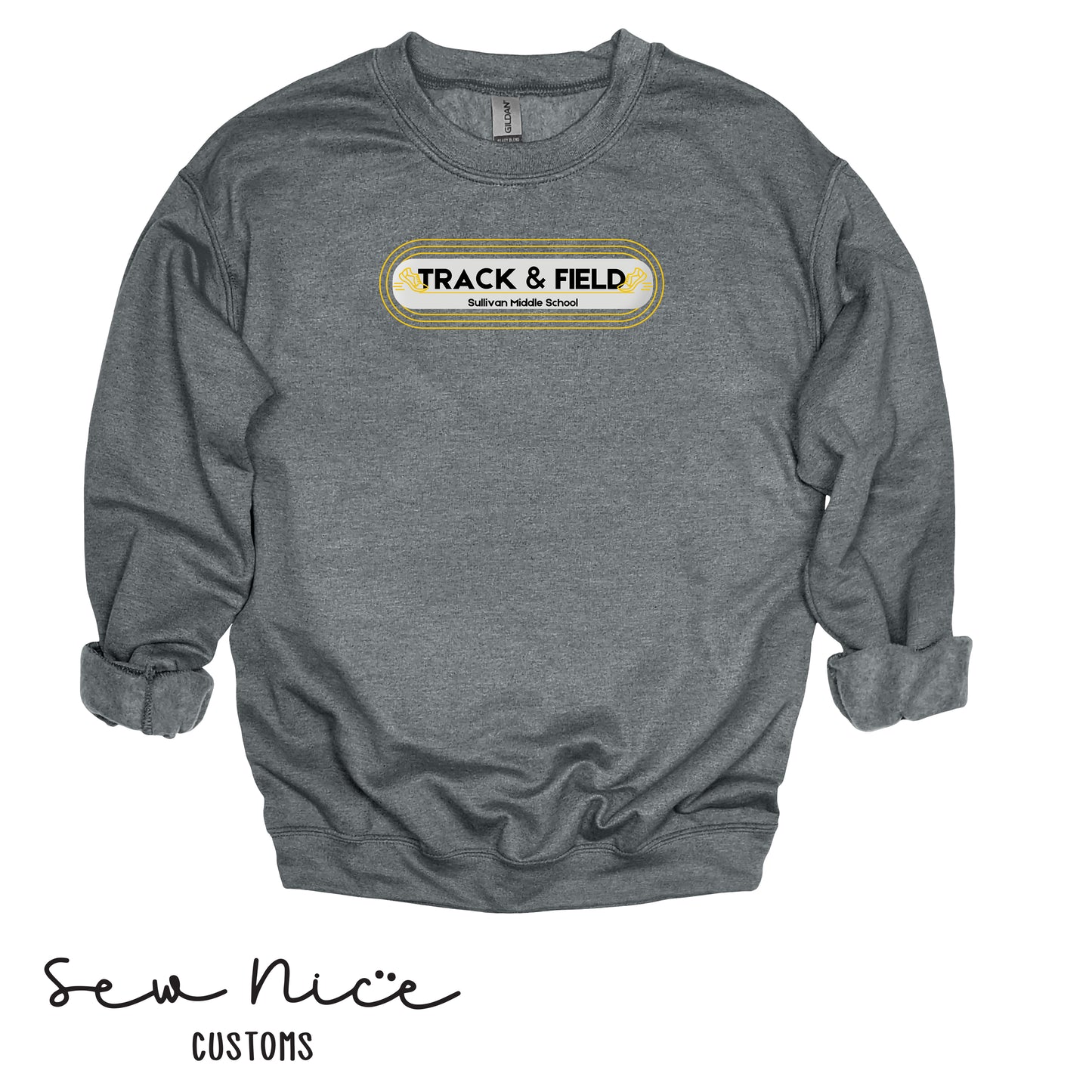 YOUTH Track & Field Crewneck Sweatshirt