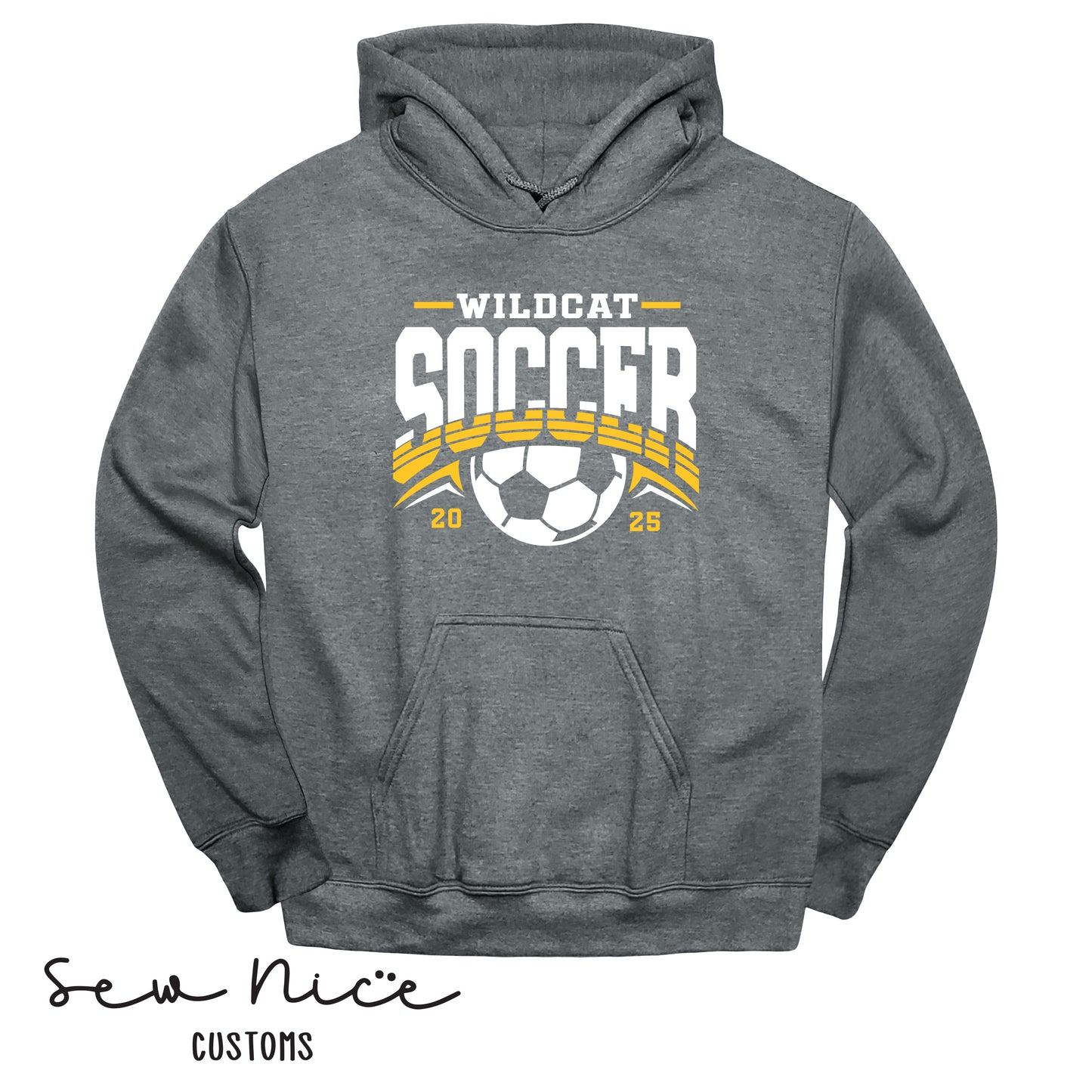 YOUTH Wildcat Soccer 2025 Hoodie