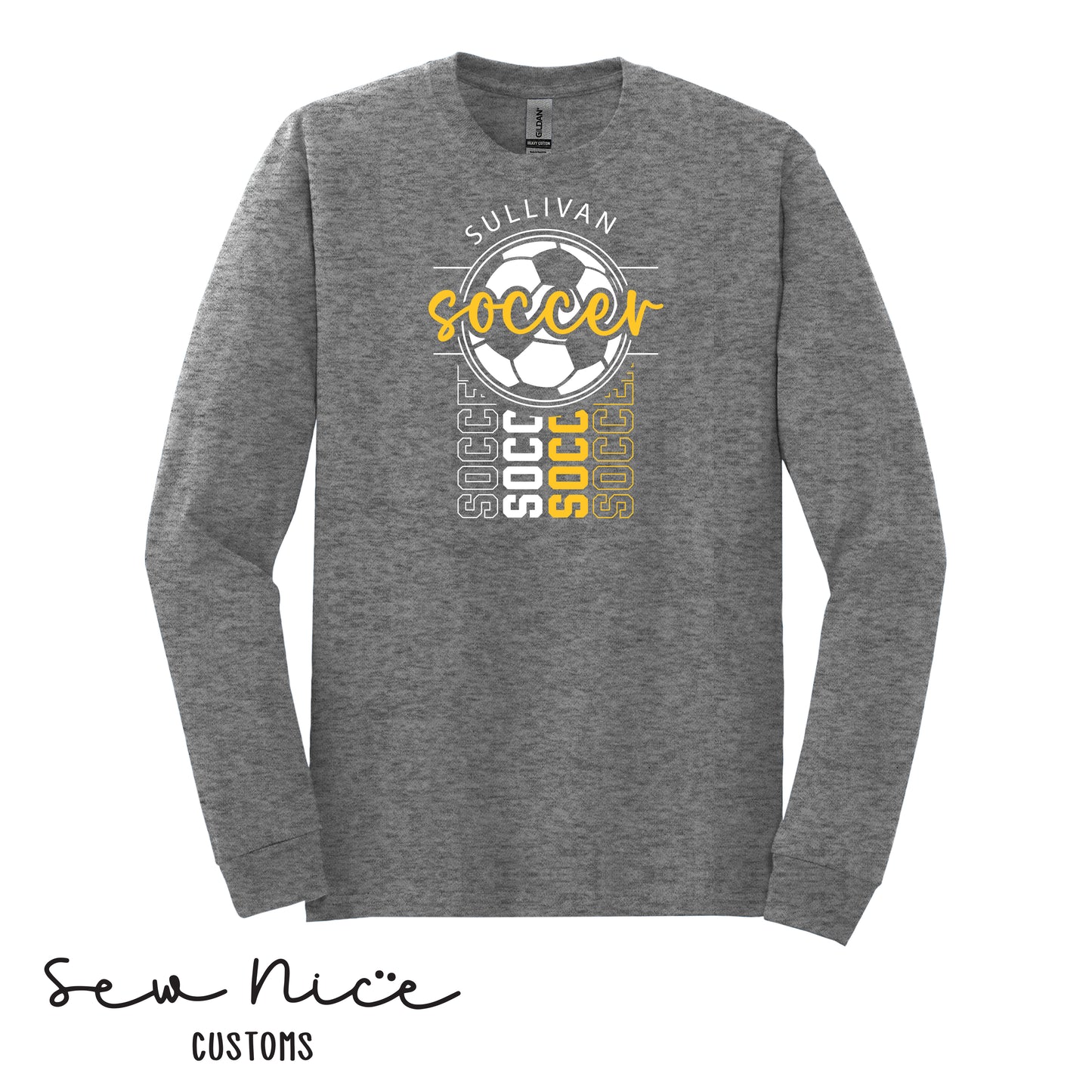 Sullivan Soccer-Adult Long Sleeve Shirt