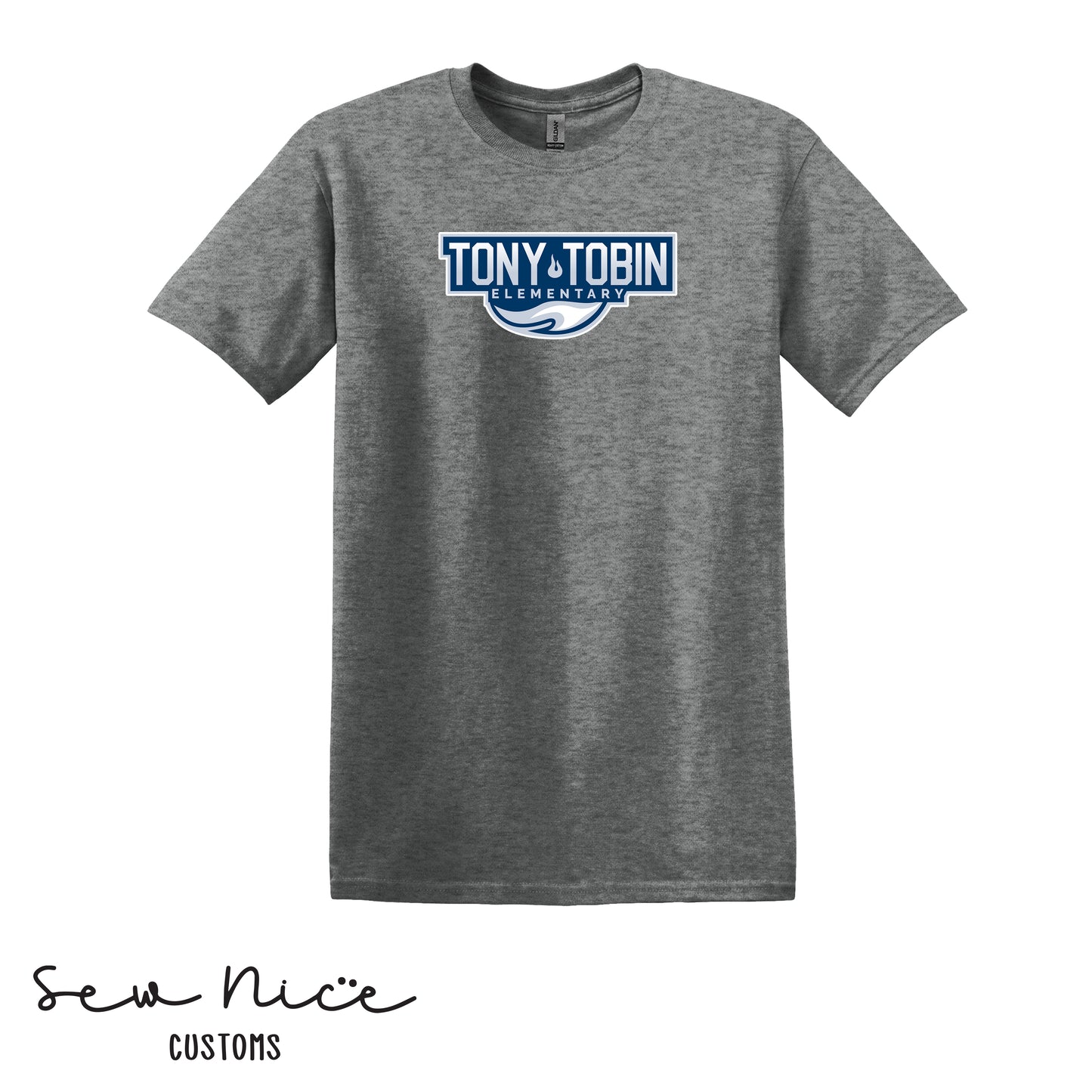 Tony Tobin Traditional Logo- Unisex Adult T-Shirt