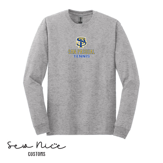 SP San Pasqual Tennis-Unisex Adult/Youth Long Sleeve Shirt