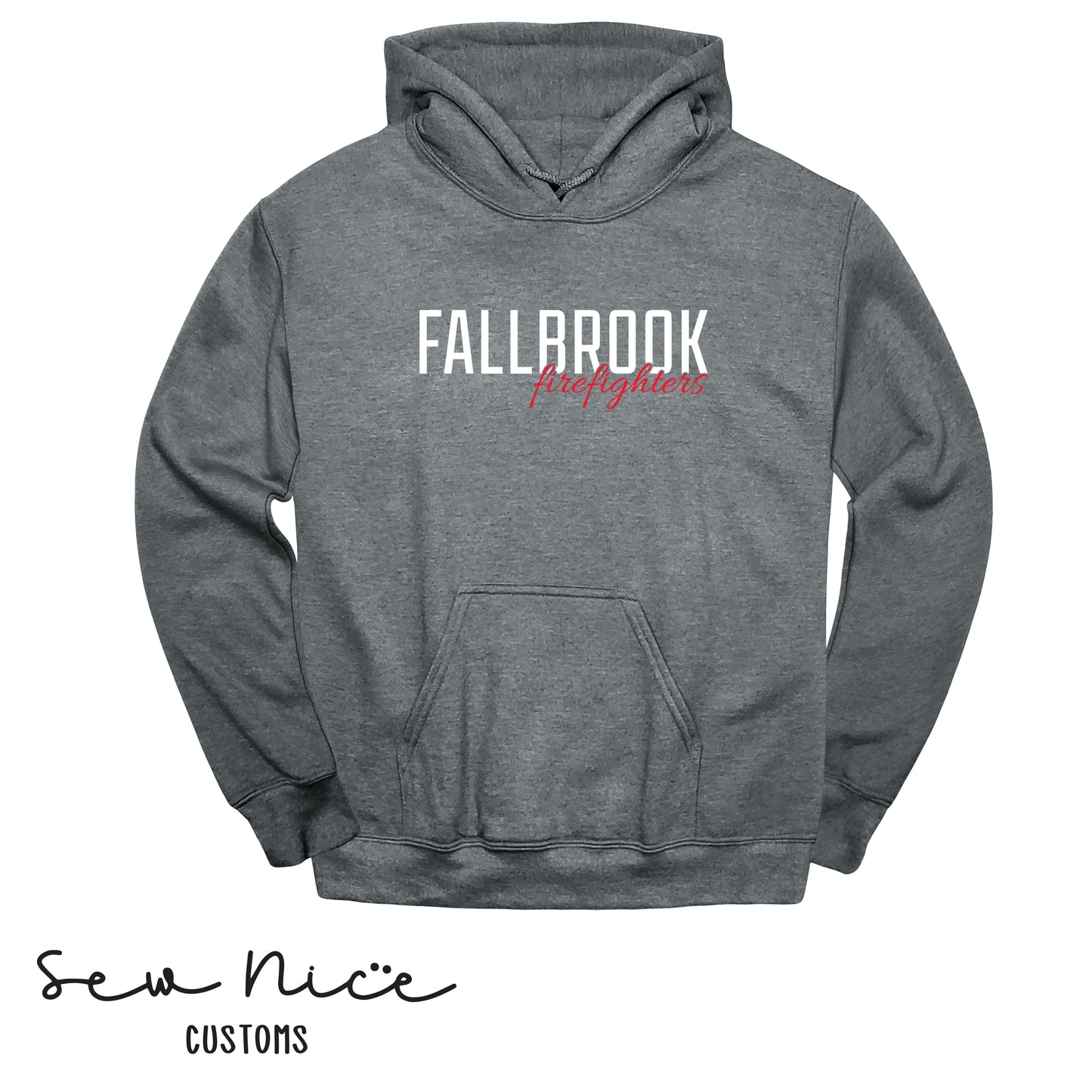 YOUTH Fallbrook Firefighters- Hoodie