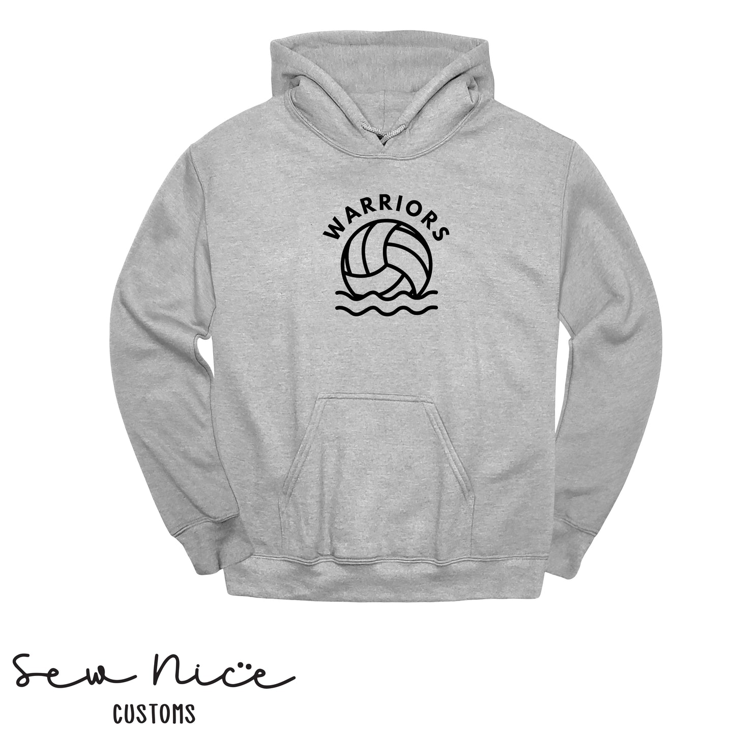 WARRIORS FHS Water Polo- Unisex Adult/Youth Hoodie