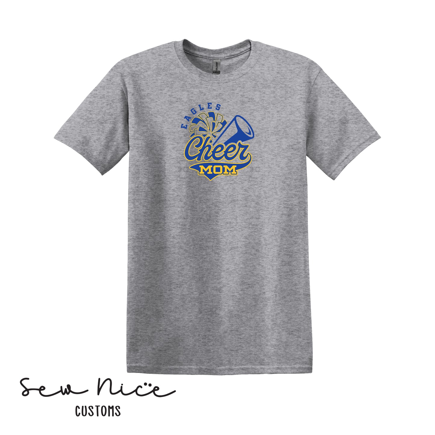 Eagles Cheer MOM- Unisex Adult T-Shirt