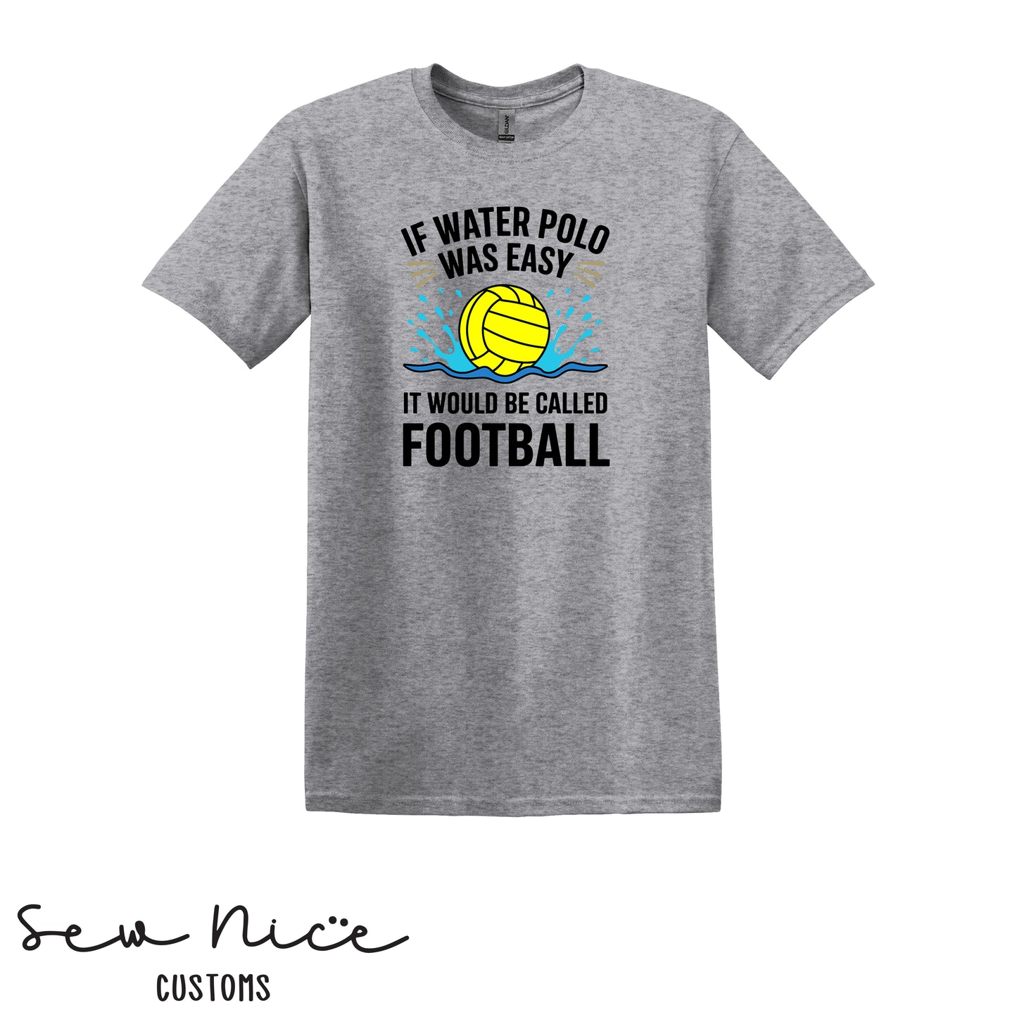 If Water Polo Was Easy... Unisex Adult/Youth T-Shirt - FHS Water Polo