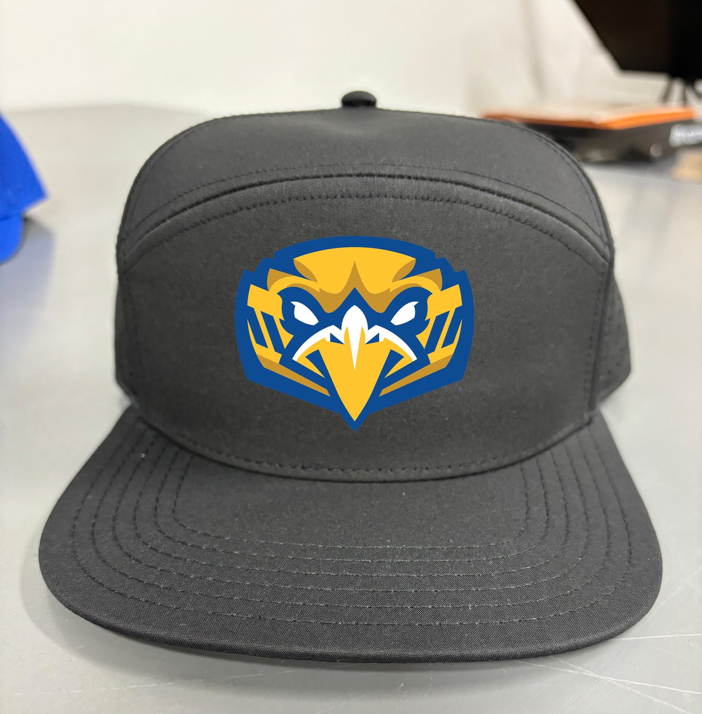 *Hats & Flats* Water/Sweat Repellent Hat- Embroidered Eagle -Tennis