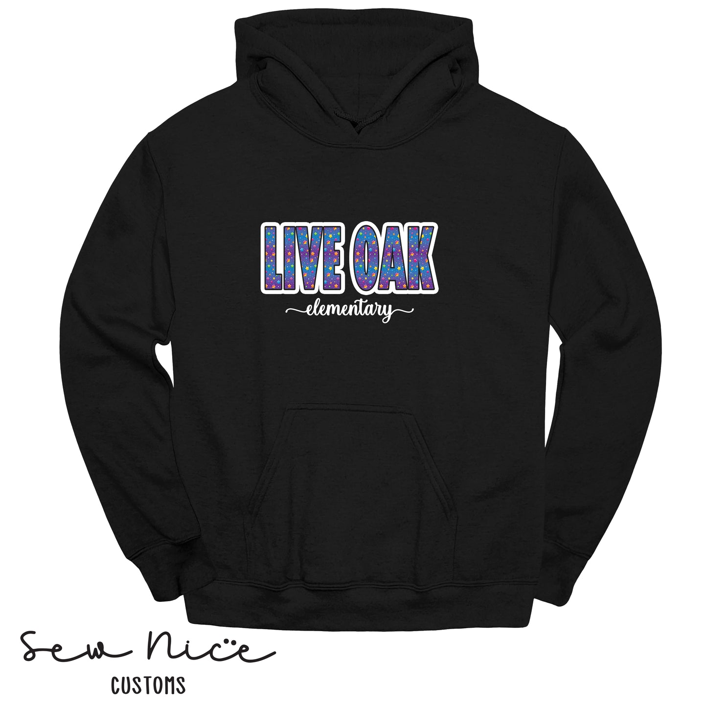 Live Oak STARS- Unisex Adult Hoodie
