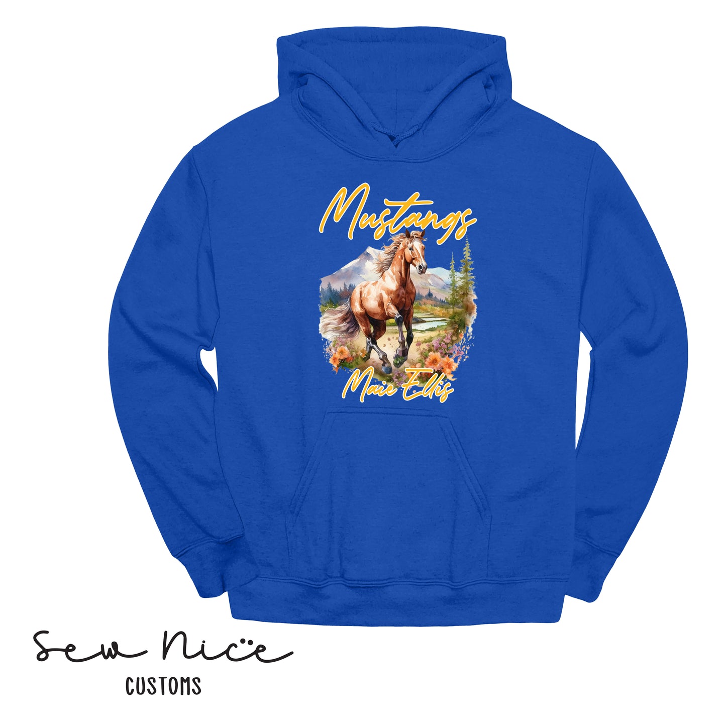 MEE Realistic Mascot- Unisex Adult/Youth Hoodie