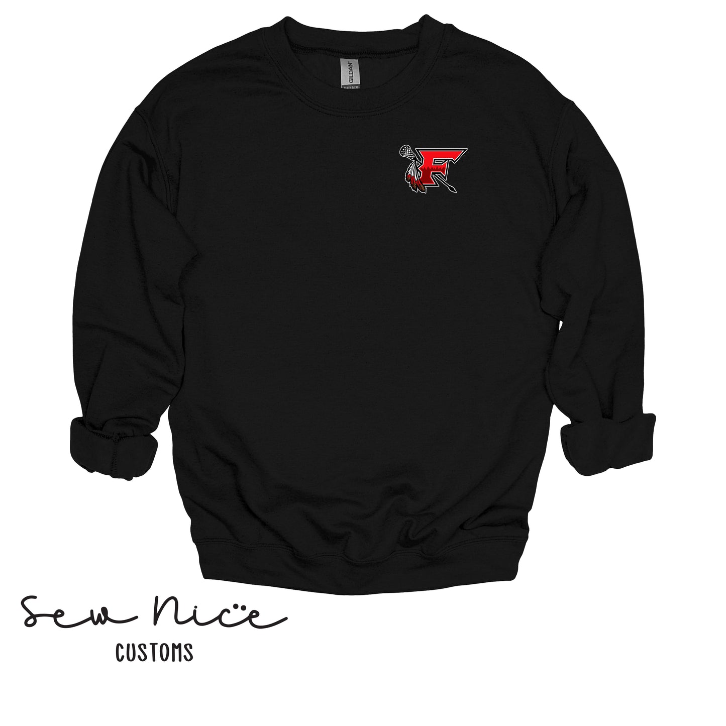 YOUTH- FHS Lacrosse Crewneck Sweatshirt