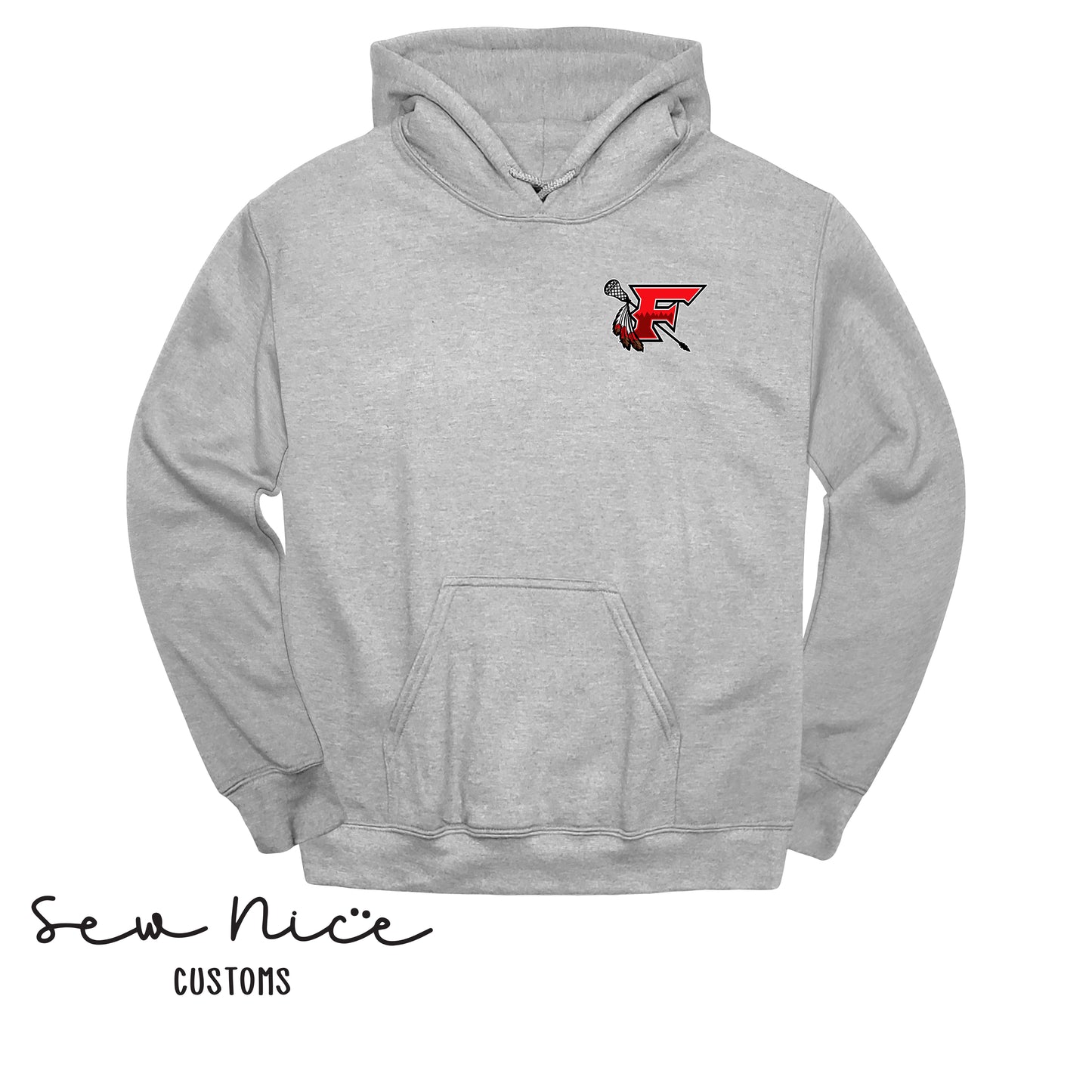 ADULT- EMBROIDERED FHS Lacrosse Hoodie