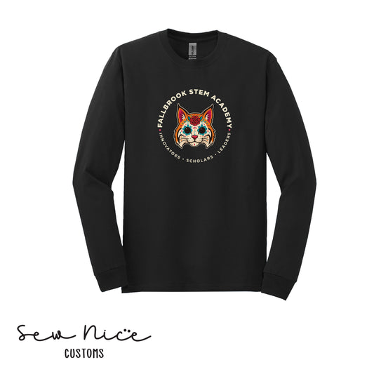 STEM- Day of the Dead- Unisex Adult/Youth Long Sleeve Shirt