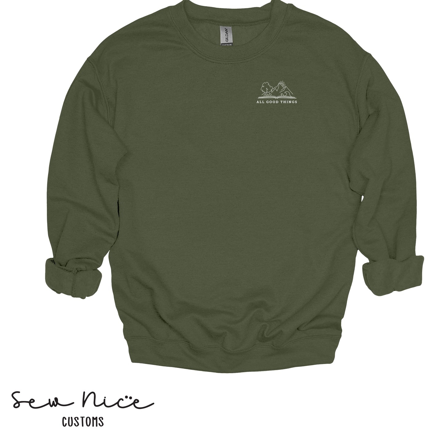 All Good Things- Unisex Adult Crewneck Sweatshirt