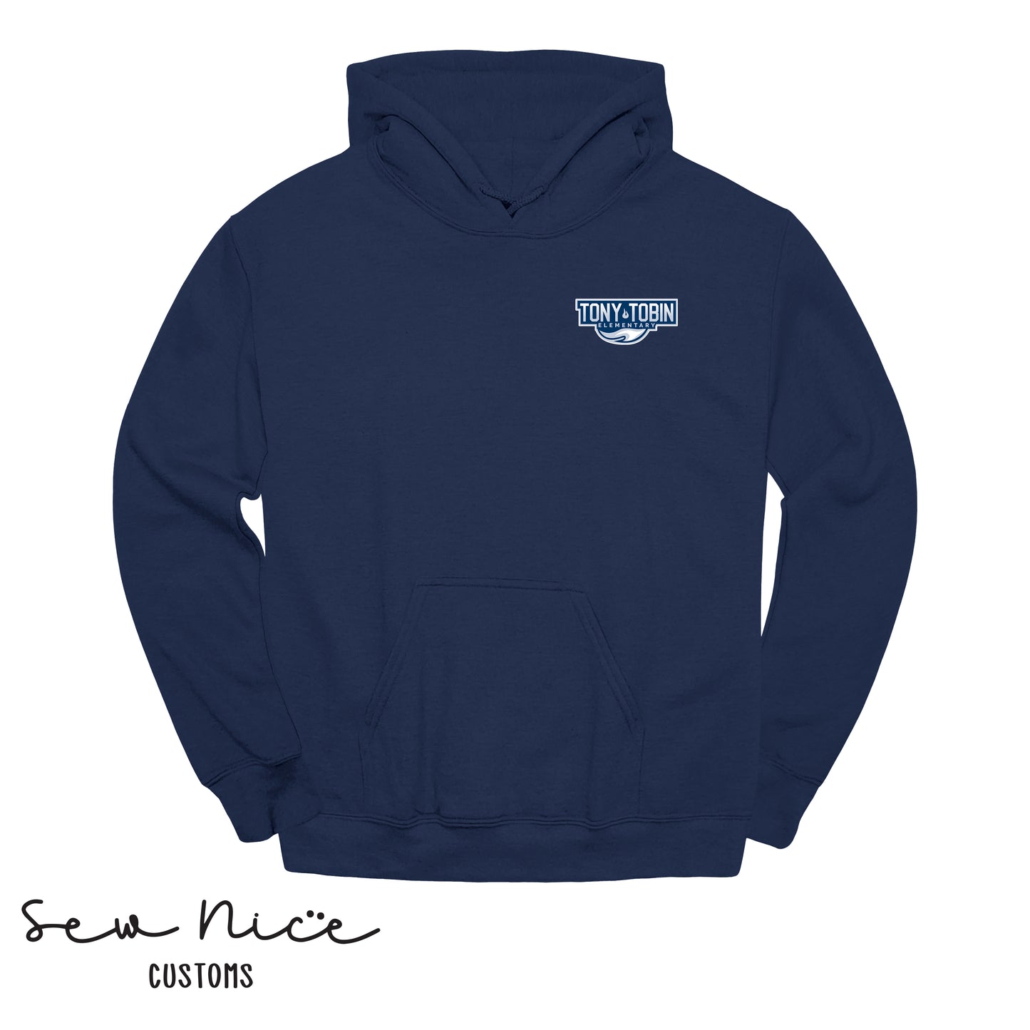Embroidered Tony Tobin- Unisex Adult Hoodie