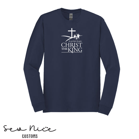 Christ The King Logo- Long Sleeve Shirt