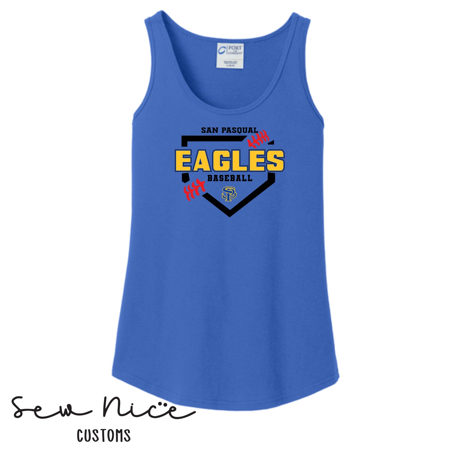 Sp Eagles Plate Women's Tank Top