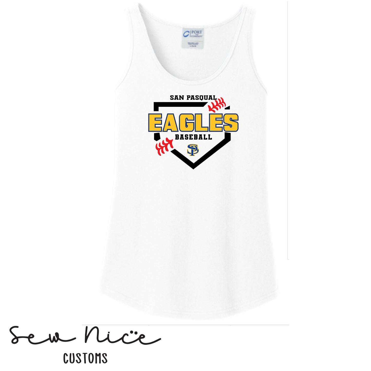 Sp Eagles Plate Women's Tank Top