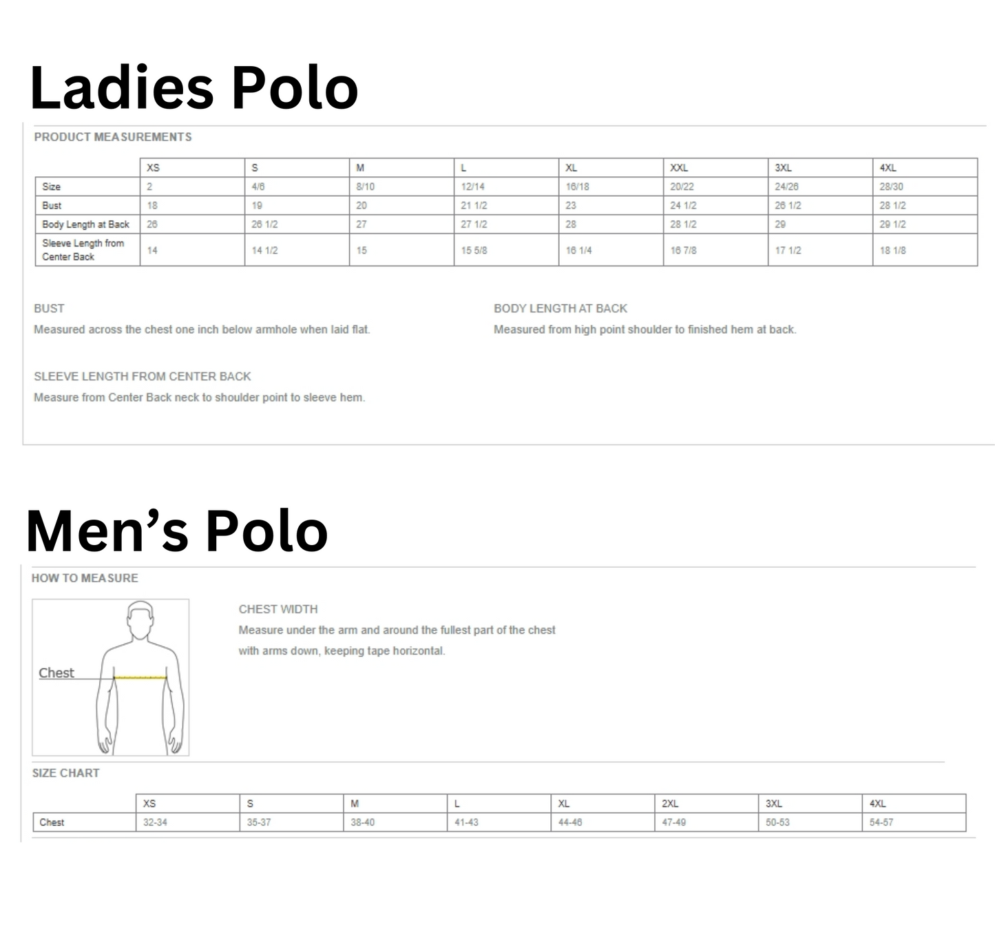 FAS Men's/Ladies Polo