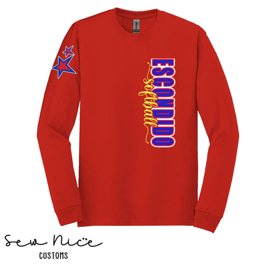 Escondido Side Design- Unisex Long Sleeve Shirt