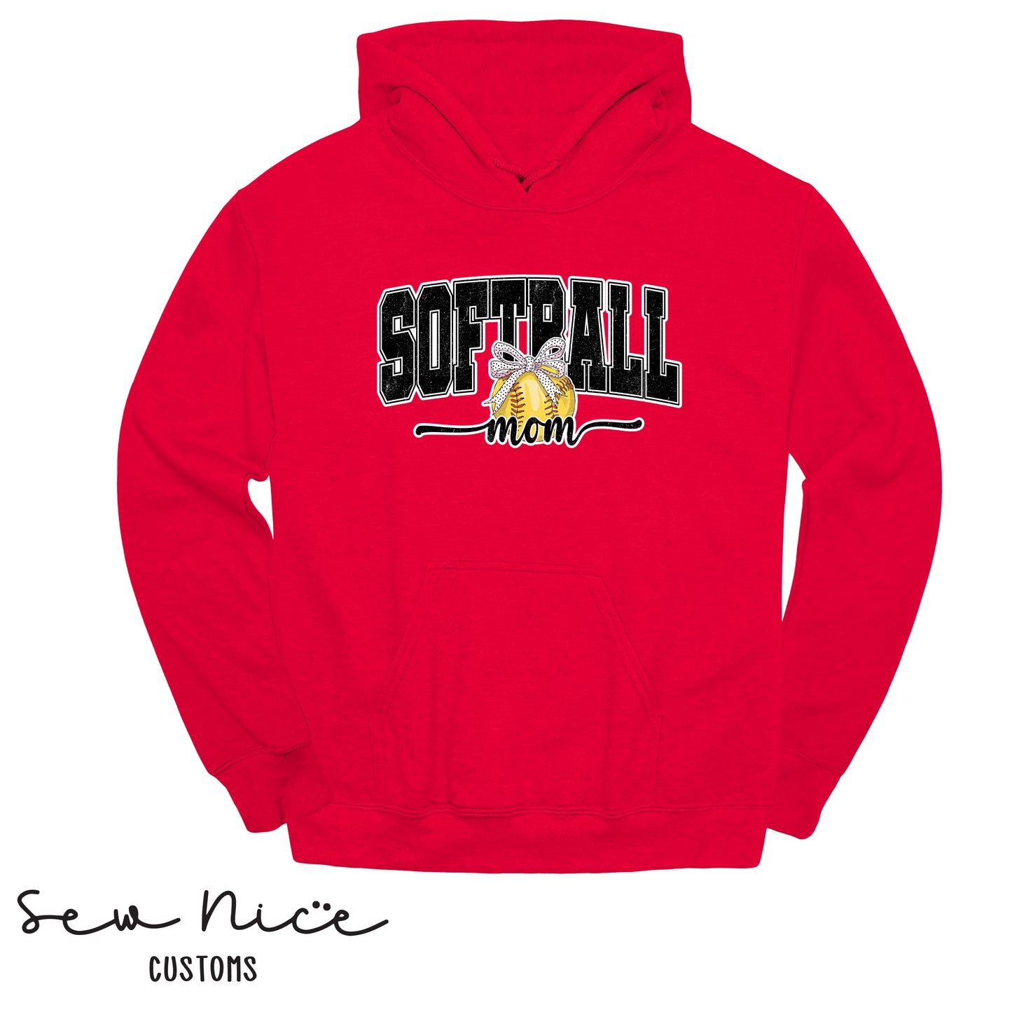 Softball Mom - Unisex Hoodie
