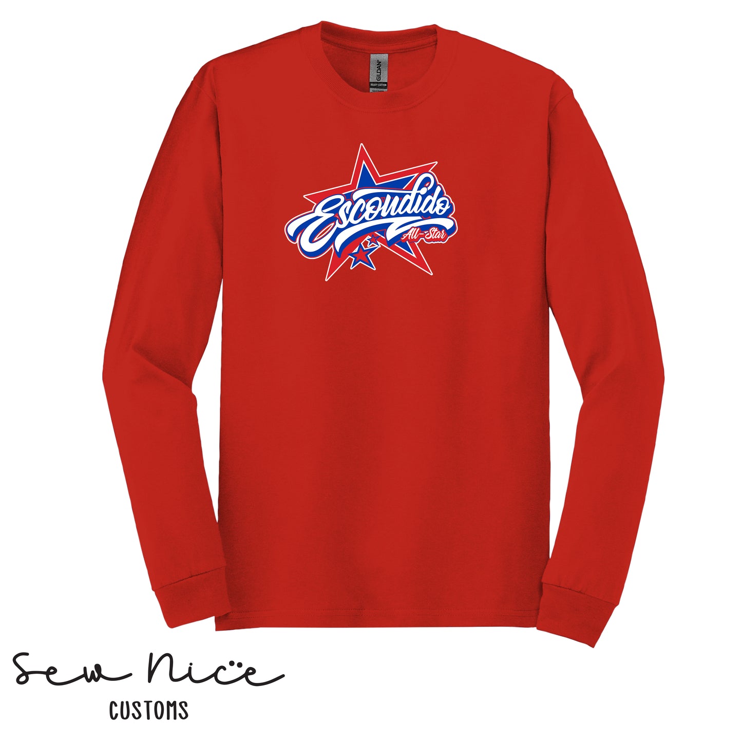 Escondido Star Logo- Unisex Long Sleeve Shirt